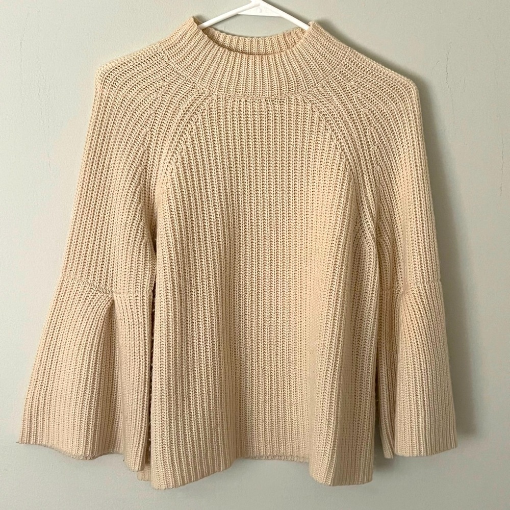 NWOT Joie Cashmere Blend Cable Knit Sweater